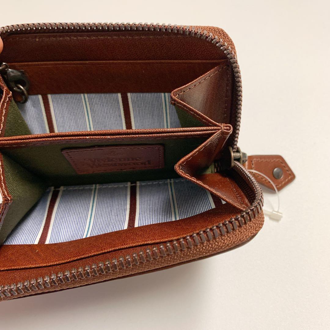 【新品】ヴィヴィアンウエストウッド ケース 小銭入 コッパー オーブ　茶