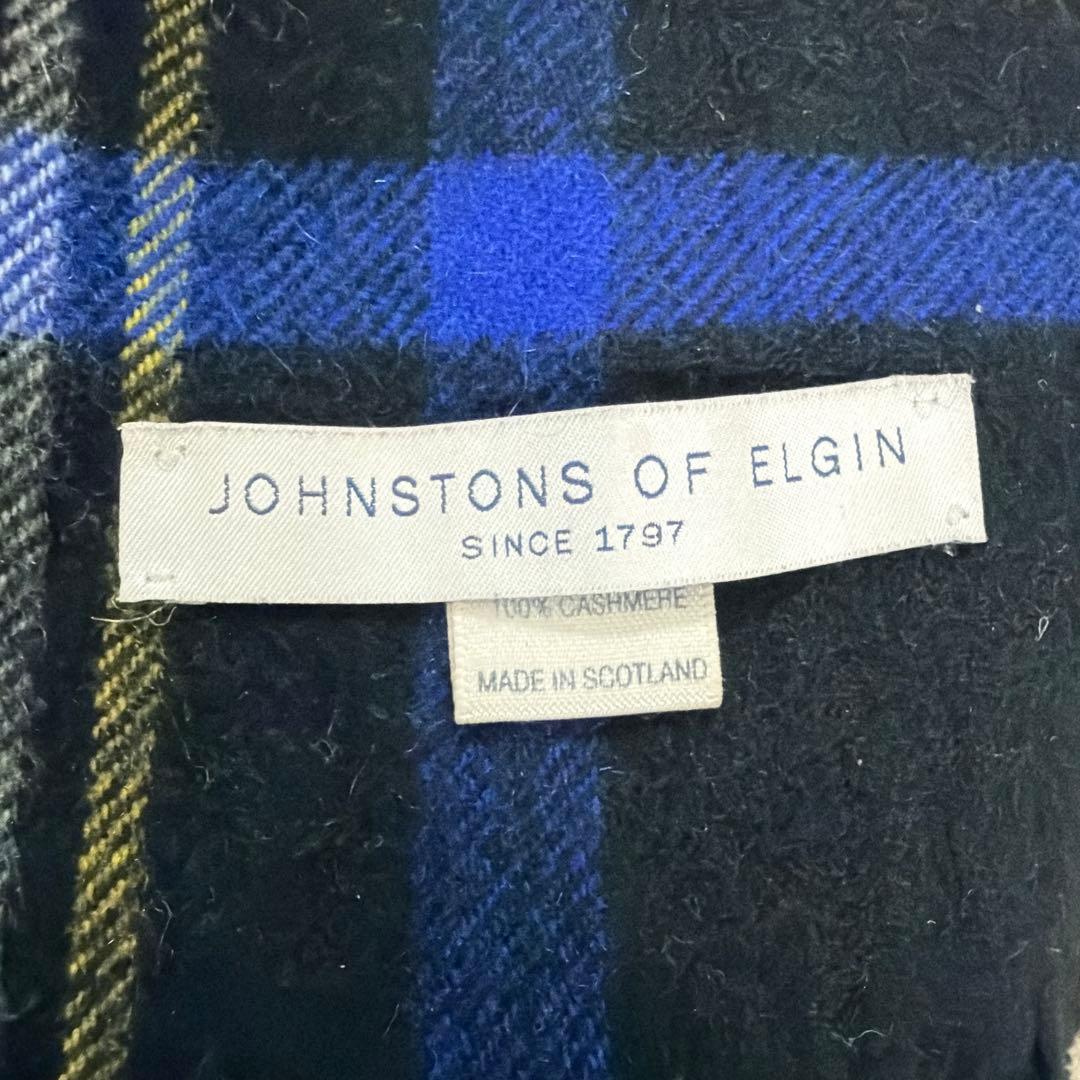 JOHNSTONS OF ELGIN カシミヤ マフラー