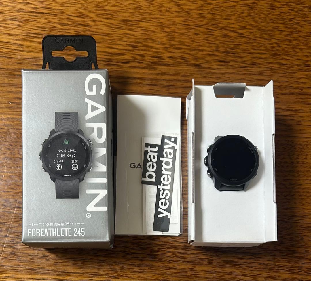 GARMIN ガーミン ForeAthlete 245 トレーニング機能内蔵時計