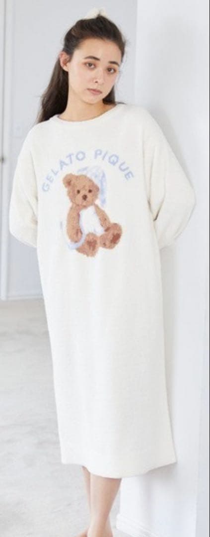 i*u様 gelato pique GOOD NIGHT BEAR ジャガードワ