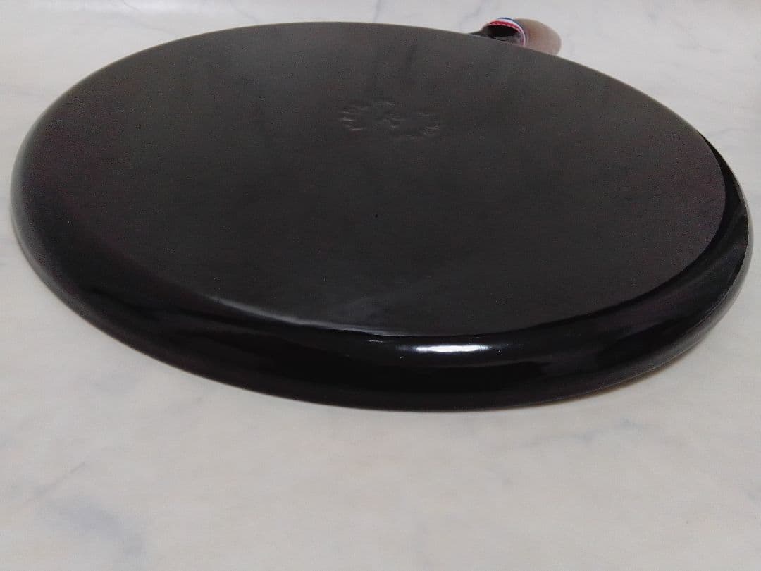 ☆美品☆ STAUB クレープパン 28cm ストウブ 木製ハンドル フライパン