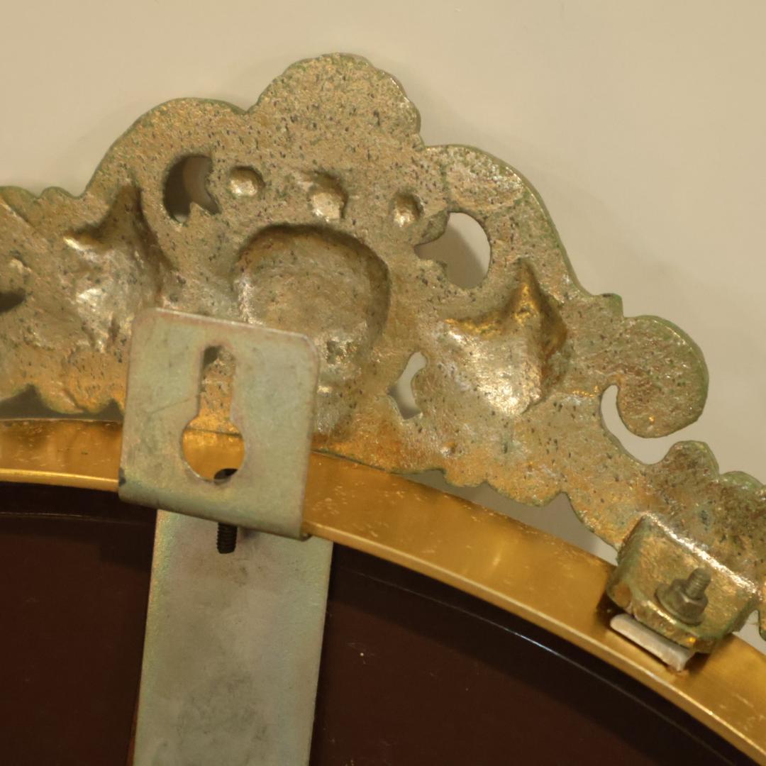 アンティーク調 ウォールミラー 壁掛け鏡 エレガント クラシカル ロココ調