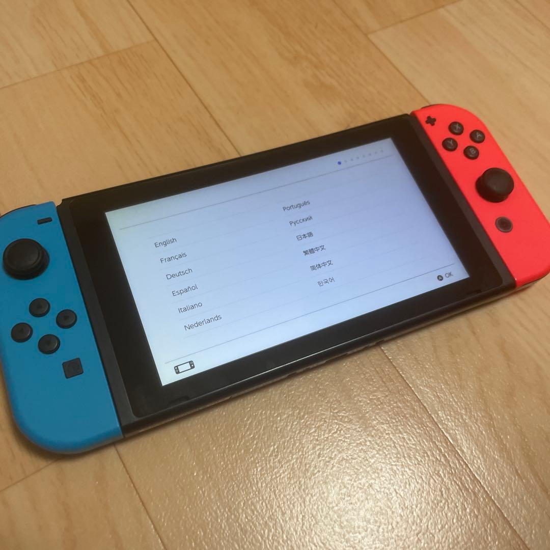 Nintendo Switch 本体 ジョイコン 青/赤/緑 プロコン付き