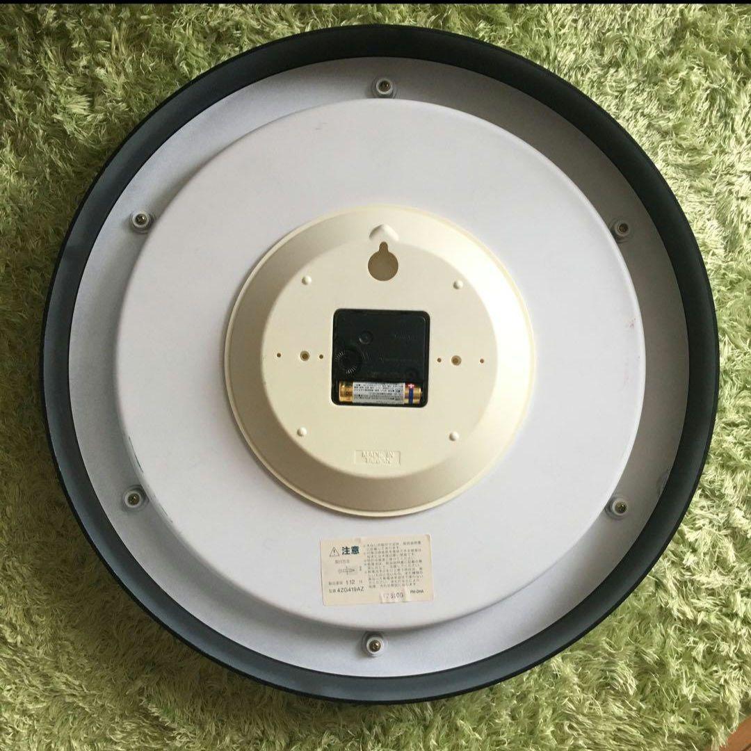 アルファロメオ　大きな掛け時計　直径約39センチ　中古