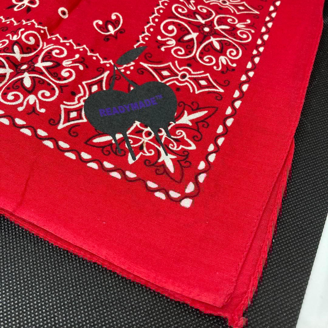 激レア READYMADE レディーメイド 25セット限定バンダナ 赤 青