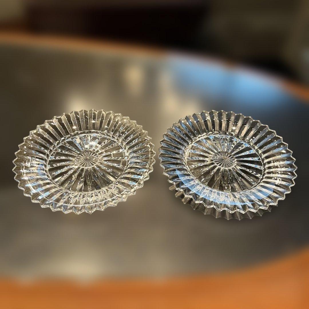 バカラ　ミルニュイ 約21センチのお皿2枚組