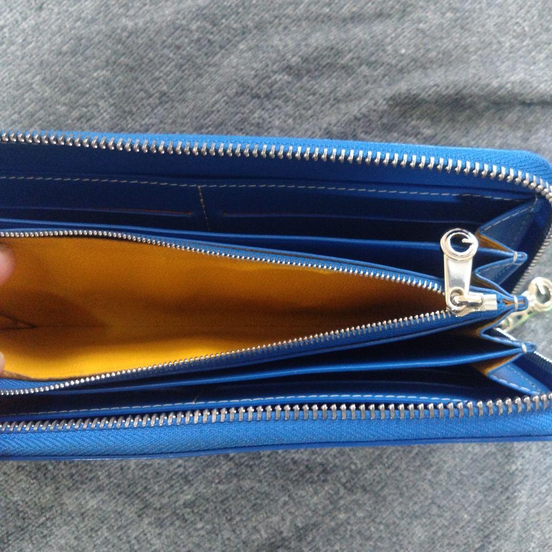 GOYARD　長財布　ブルー