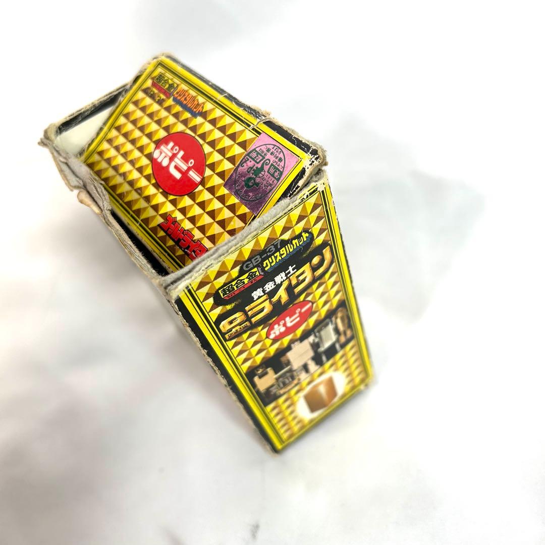 【希少】黄金戦士ゴールドライタン　キューブ&ロボ　GB-37 当時物