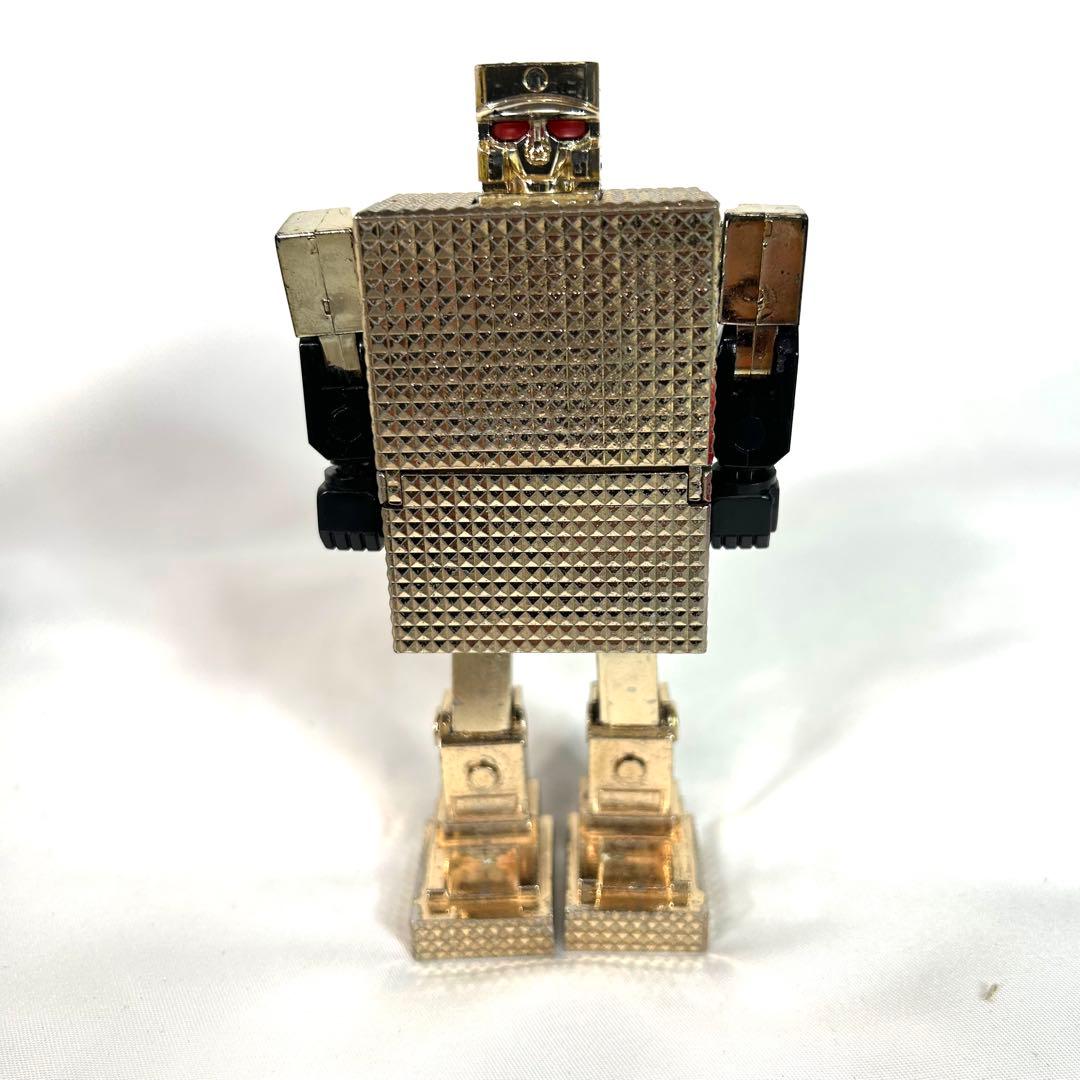 【希少】黄金戦士ゴールドライタン　キューブ&ロボ　GB-37 当時物