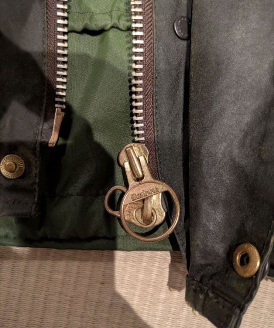 【激レア】当時物Barbour トランスポート、 セージ42（現行40くらい）