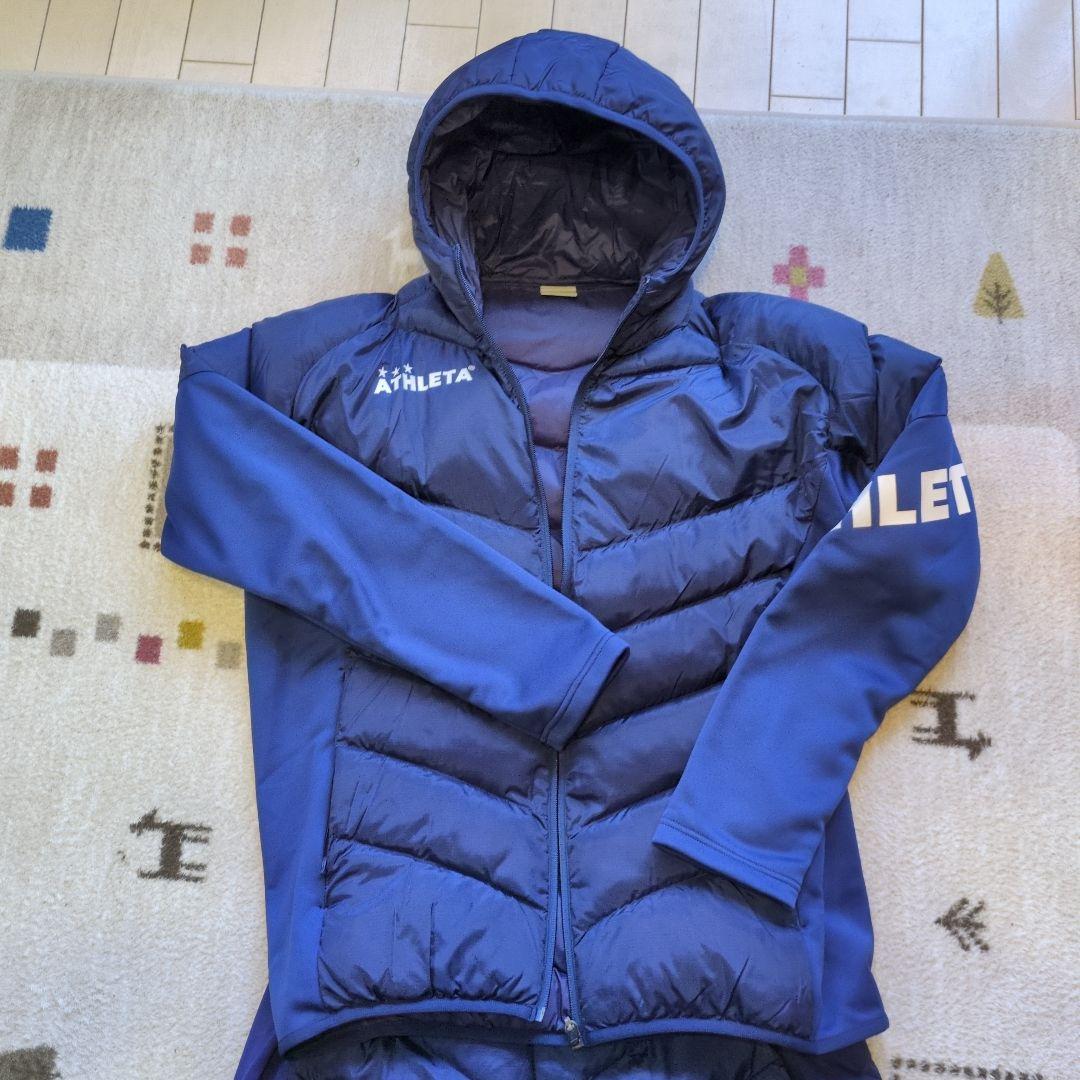 ATHLETA ピステ・ウィンドブレーカー L ネイビーネムジ様