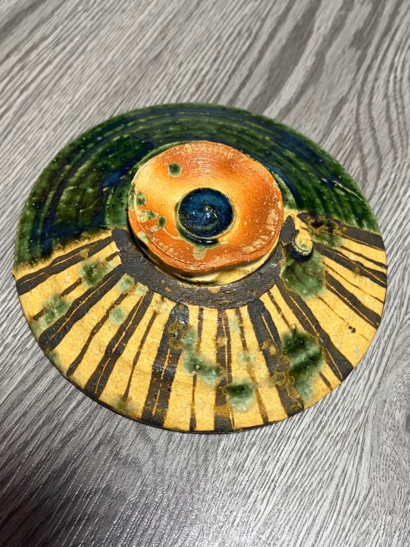 益子焼　アロンサイス　皿