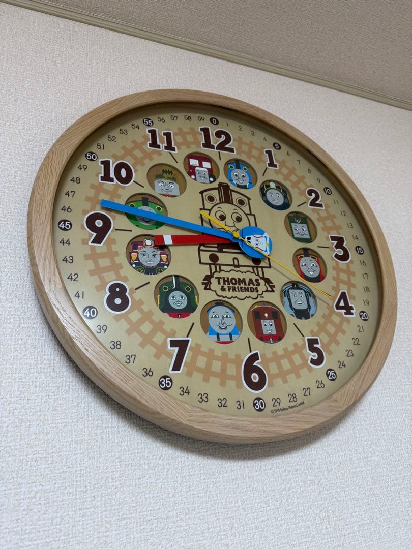 SEIKO セイコキャラクタークロック　きかんしゃトーマス