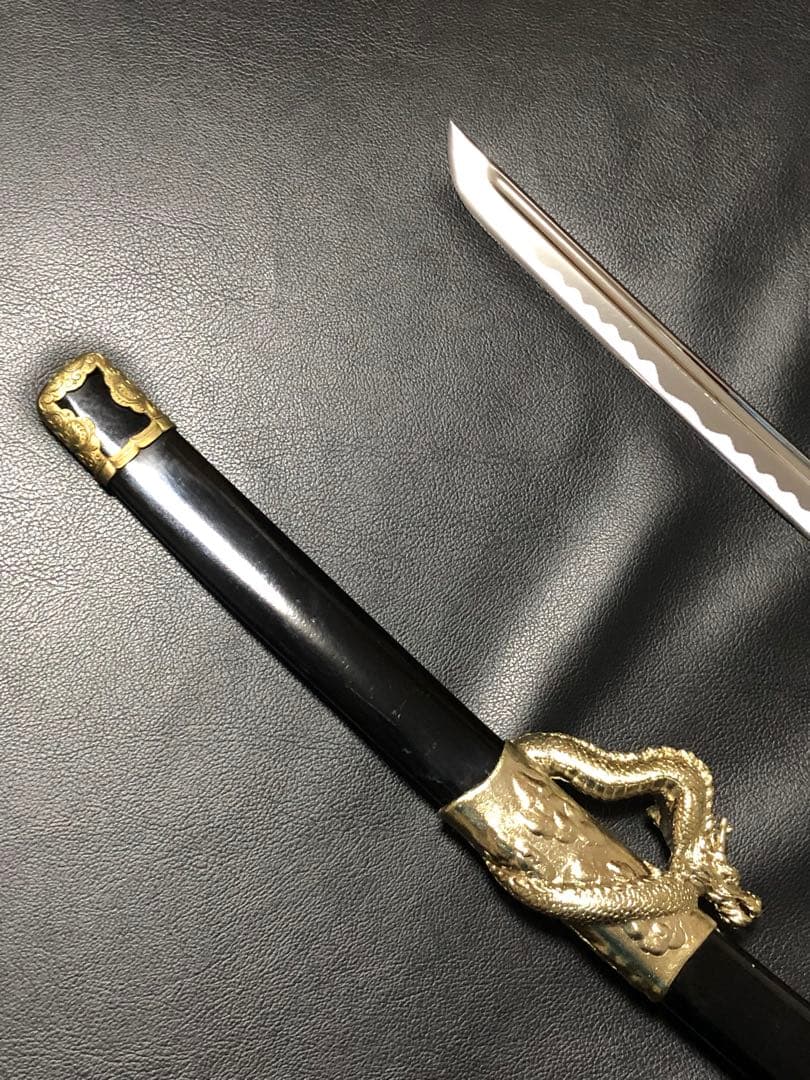 刀　かたな　剣　樋入龍掘り刀身　長尺　模造刀　模擬刀　舞踊　大衆演劇