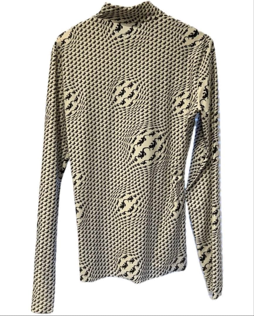 MARINE SERRE 長袖ハイネックカットソー