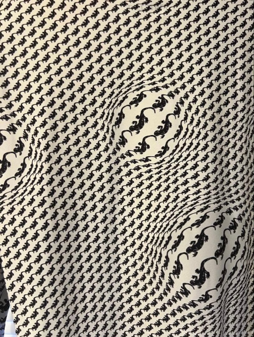 MARINE SERRE 長袖ハイネックカットソー