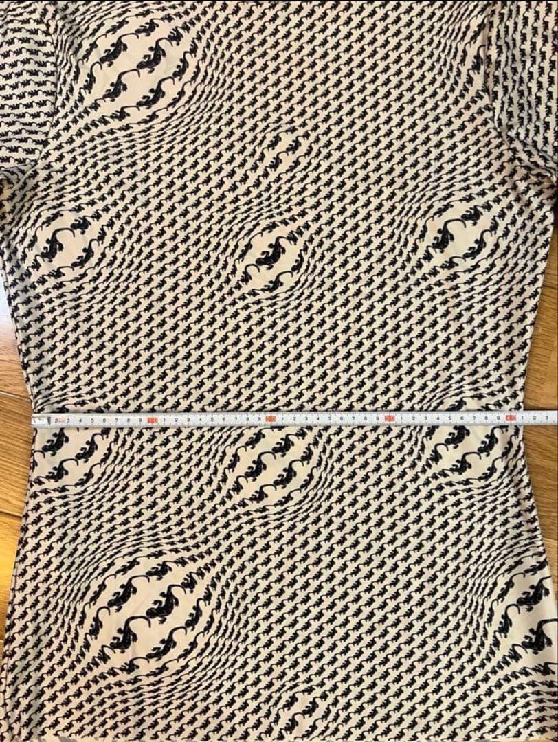 MARINE SERRE 長袖ハイネックカットソー