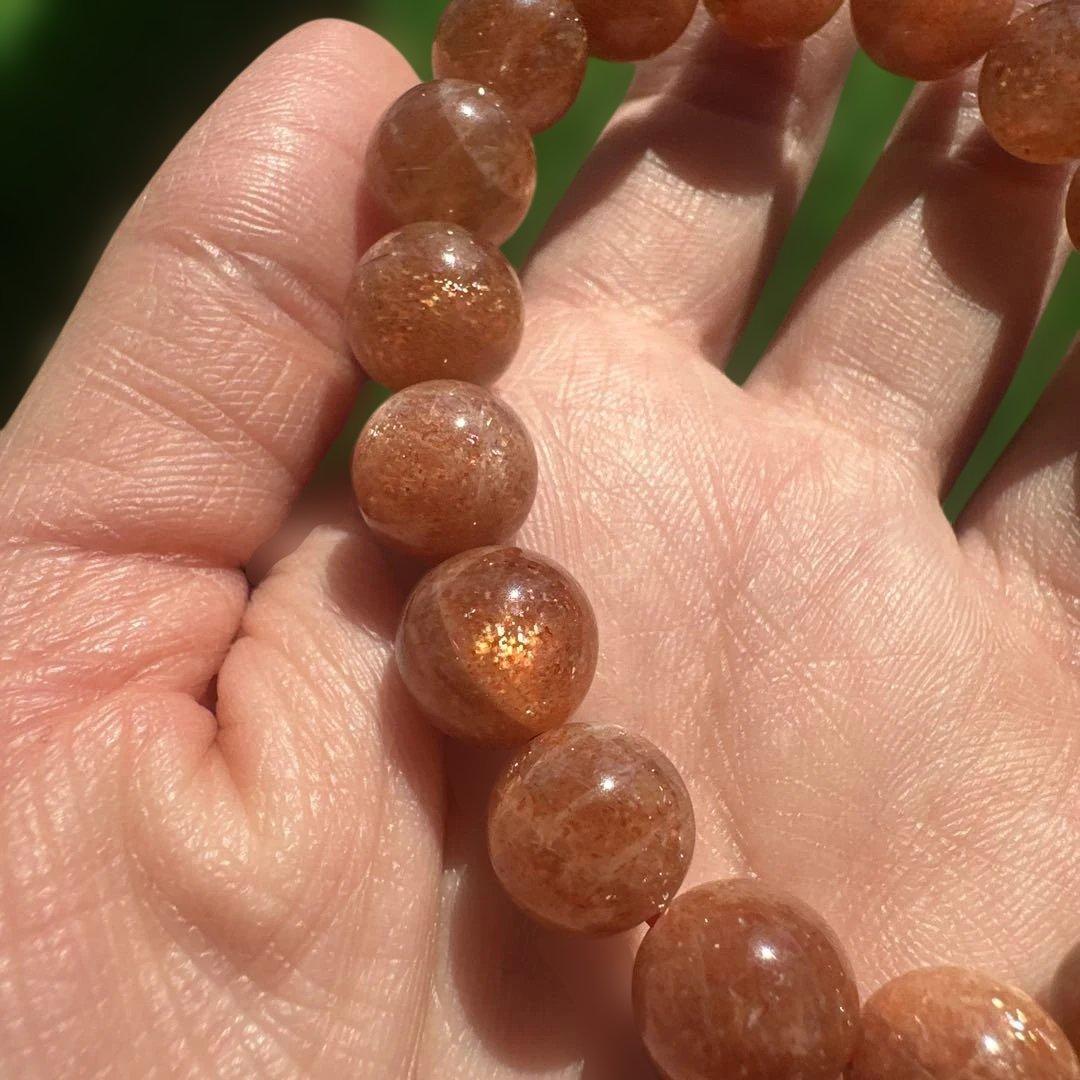 サンストーンブレスレット