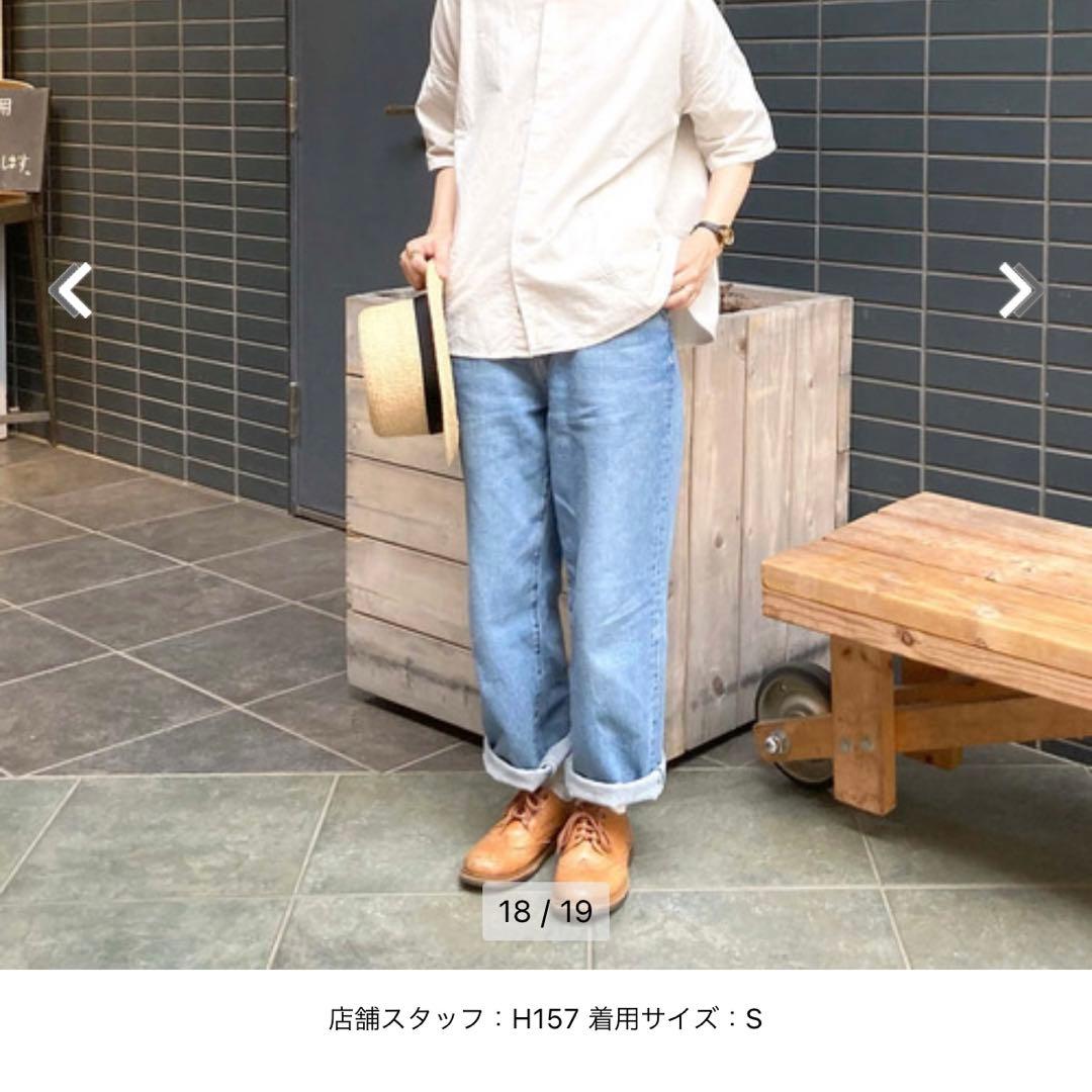 ドミンゴ　デニム　パンツ　ブルー　ライトブルー