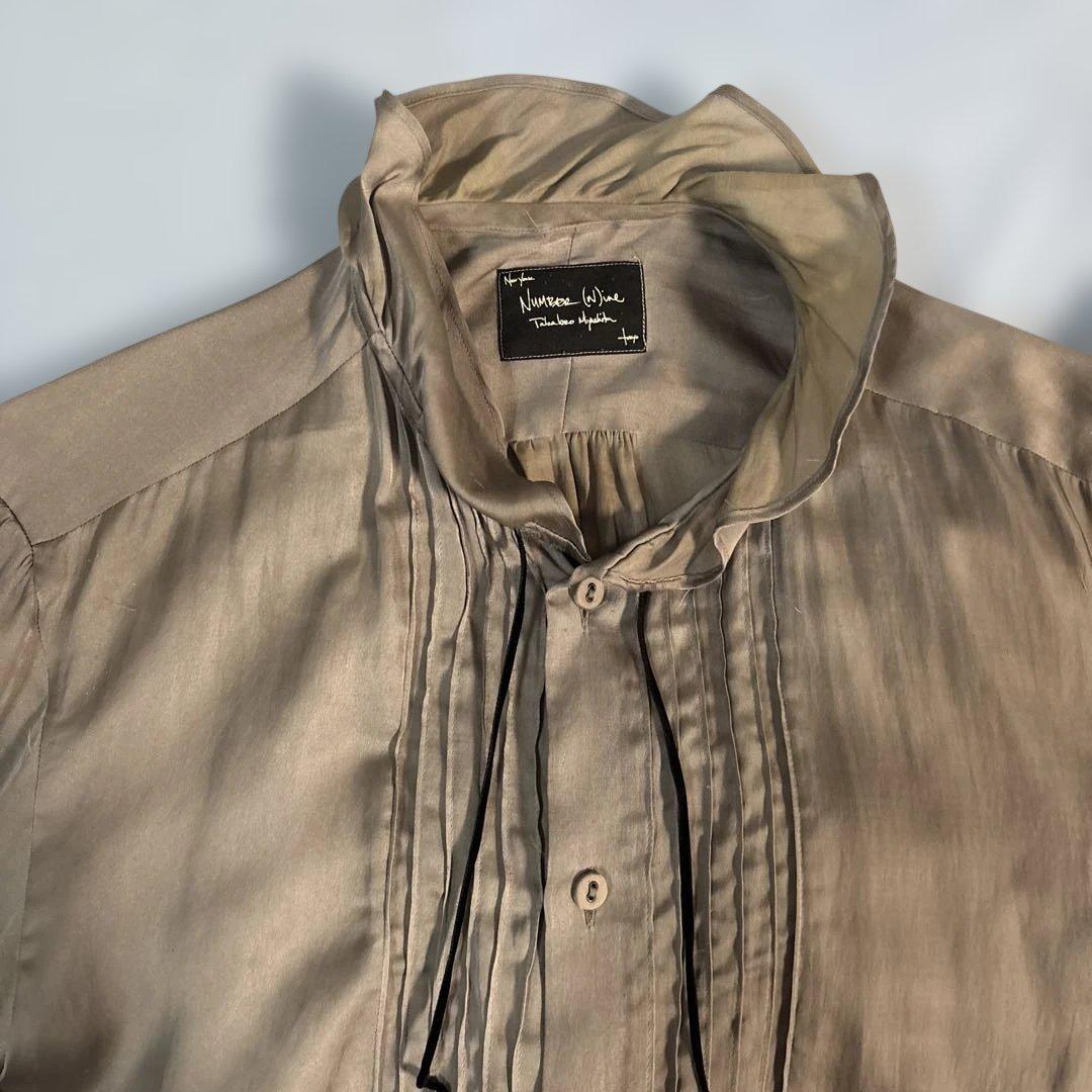 ナンバーナイン　フリルシャツ