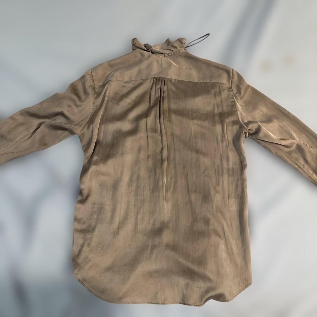 ナンバーナイン　フリルシャツ