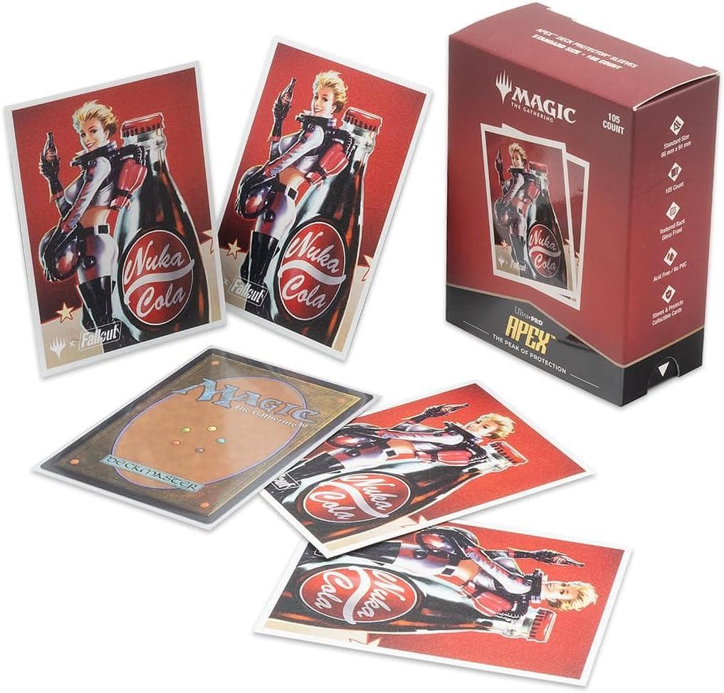 【未開封】MTG Falloutヌカコーラ プレイマット＋デッキケース＋スリーブ