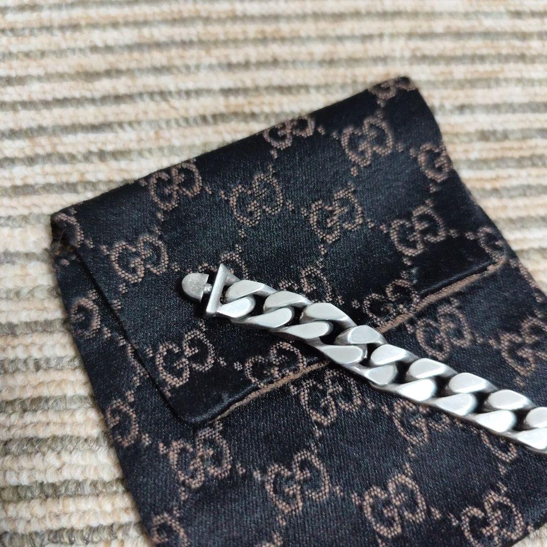 No(プロフ参照)さま専用 GUCCI 喜平シルバー　チエーンブレスレット