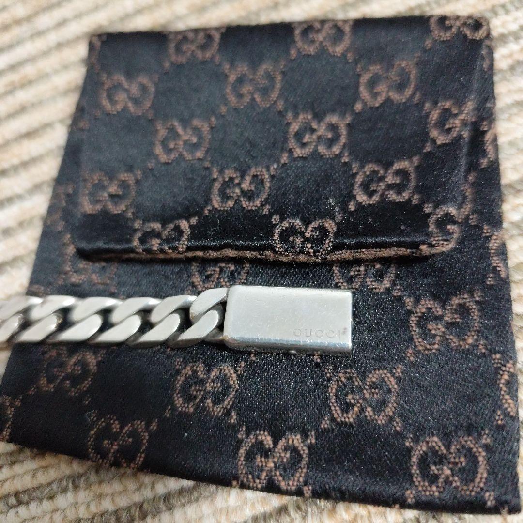 No(プロフ参照)さま専用 GUCCI 喜平シルバー　チエーンブレスレット