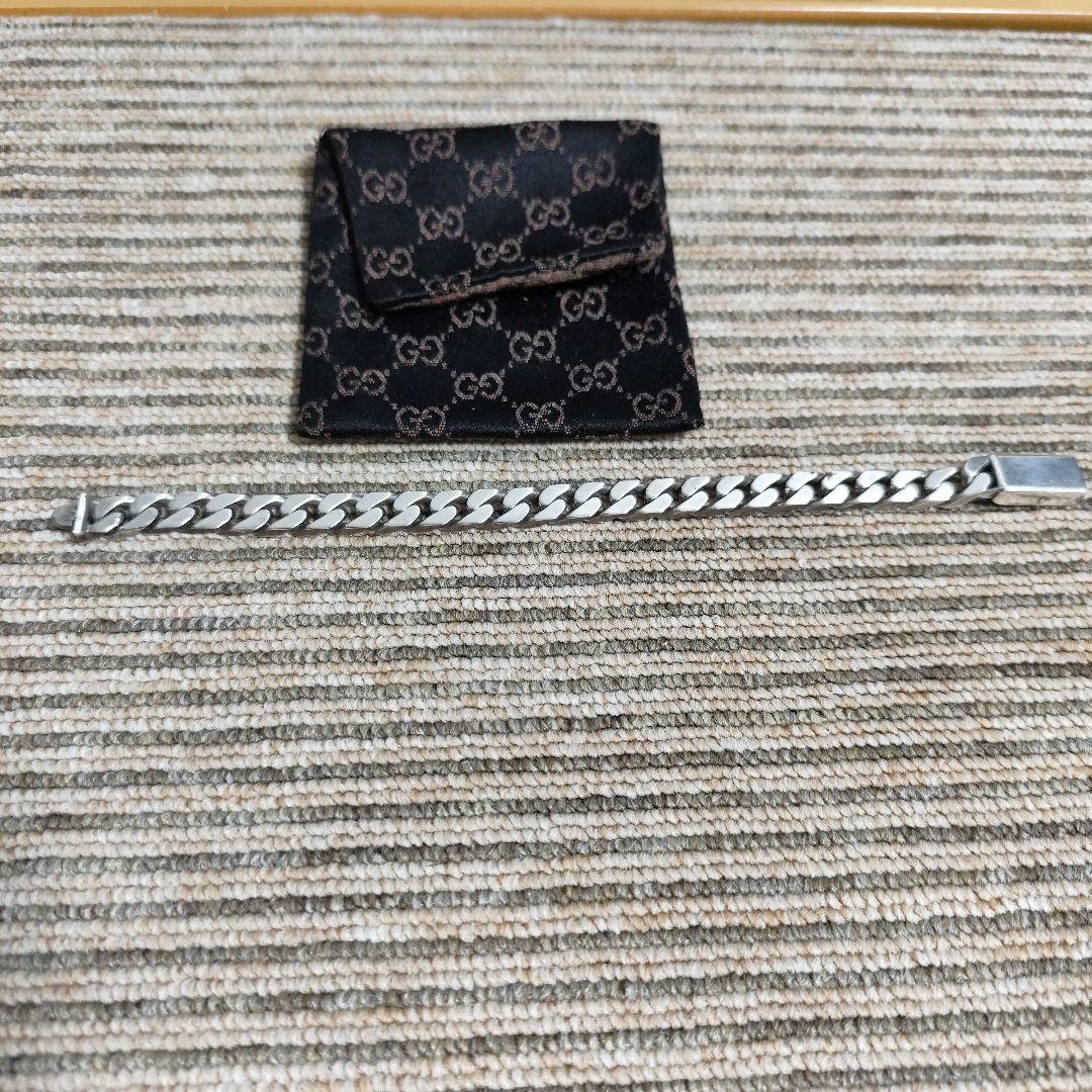 No(プロフ参照)さま専用 GUCCI 喜平シルバー　チエーンブレスレット