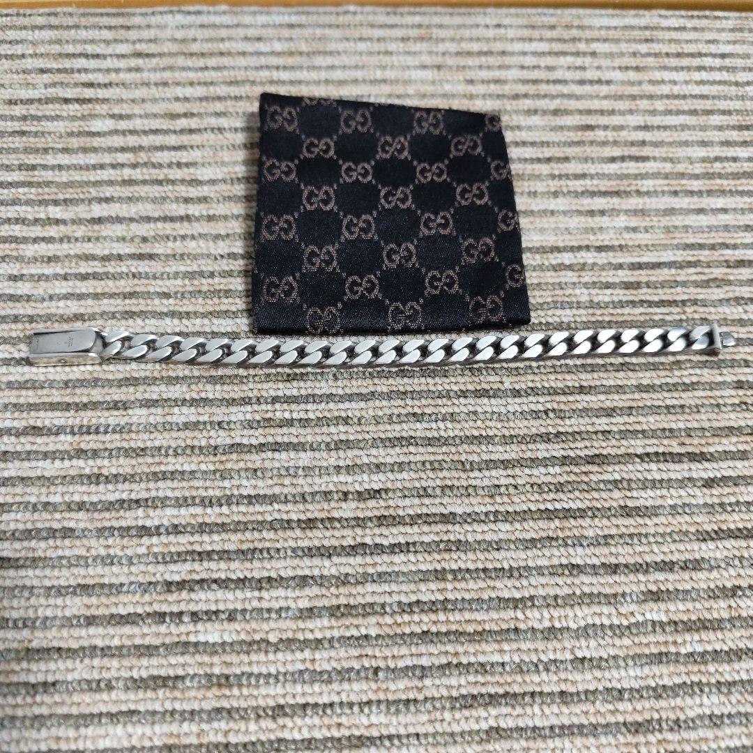 No(プロフ参照)さま専用 GUCCI 喜平シルバー　チエーンブレスレット