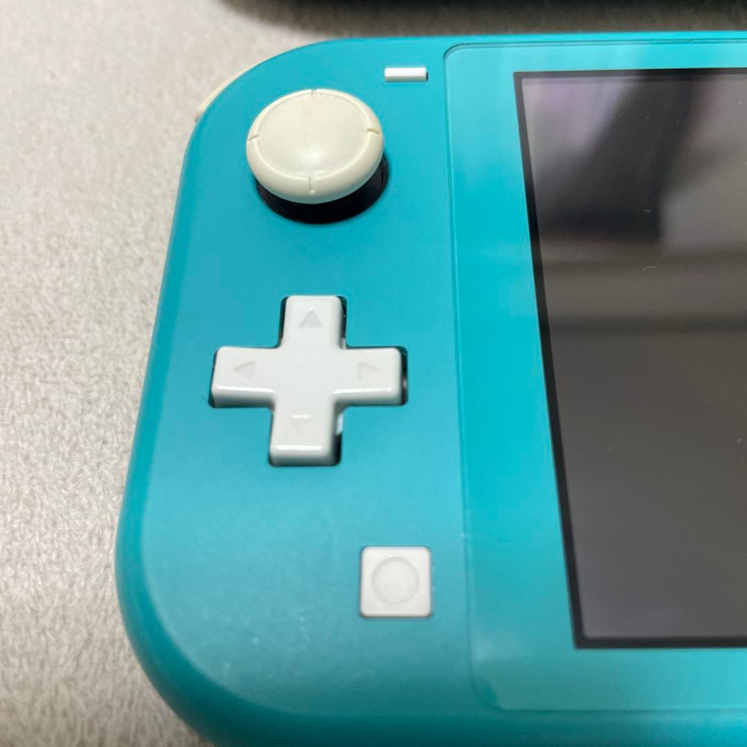【値下げ】Nintendo Switch lite ターコイズ 充電器ケース付き