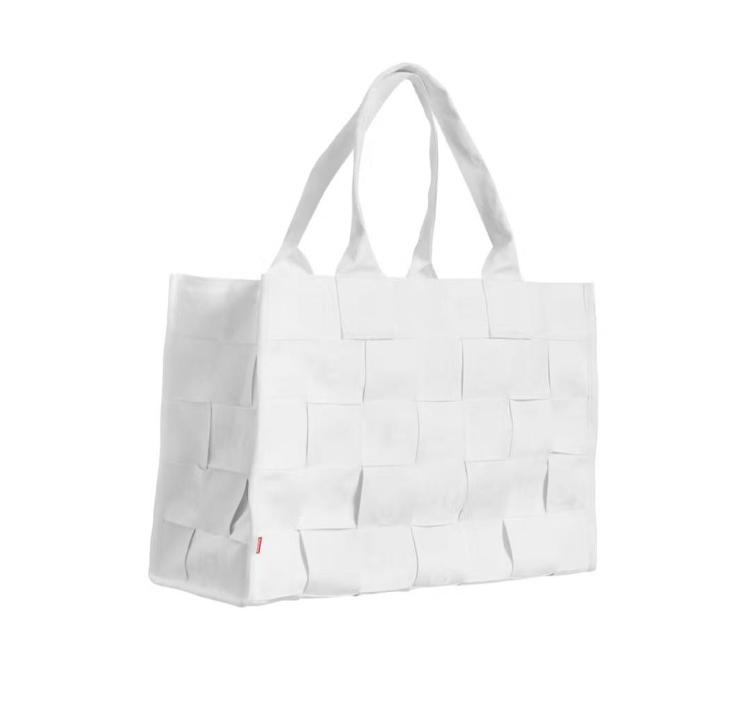 バッグ Supreme Woven Large Tote White