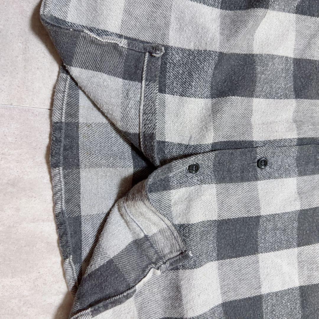 ま*ほ様 80’s FIVE BROTHER ブロックチェックネルシャツ ヴィン