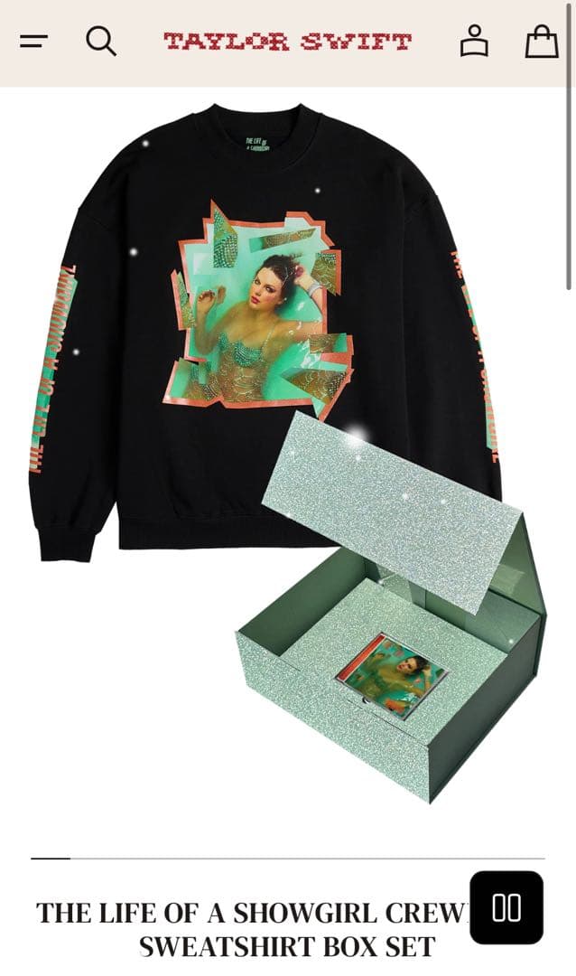 The Life of a Showgirl クルーネック 国内盤CD セット