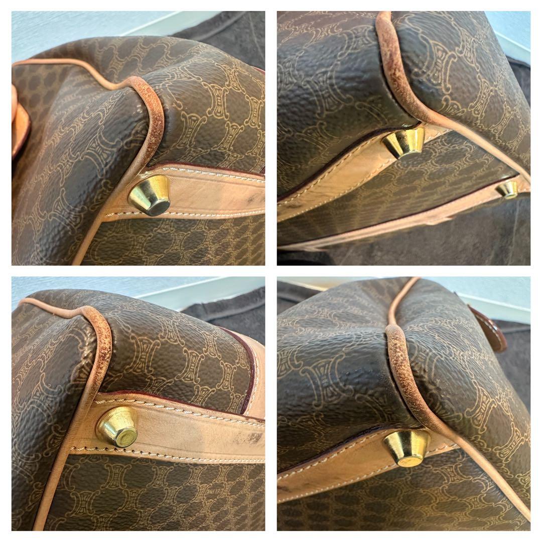 CELINE セリーヌ　ミニボストンバッグ　ハンドバッグ　マカダム　M14