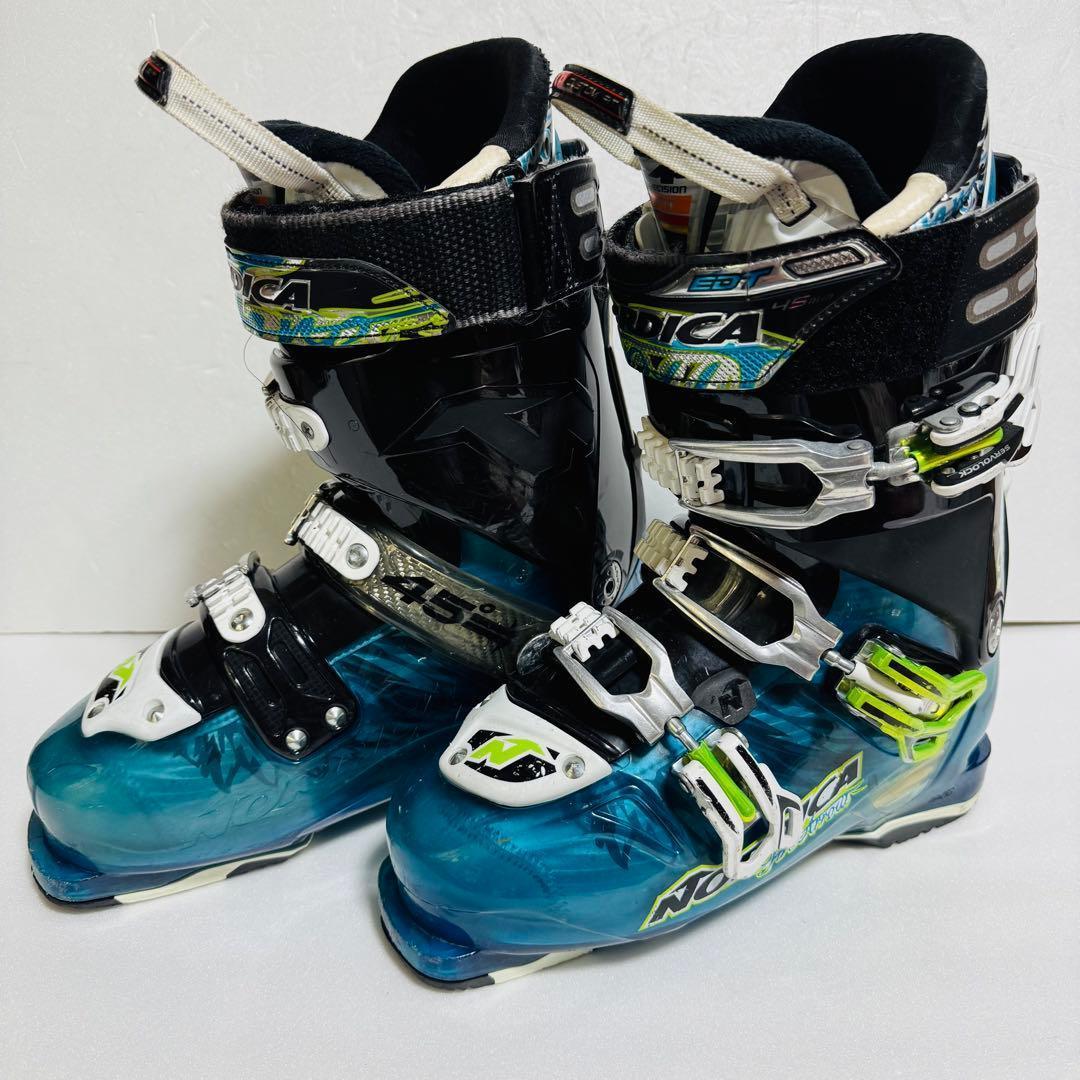 スキーブーツ25.5cmNORDICA FIRE ARROW F2青色水色格安