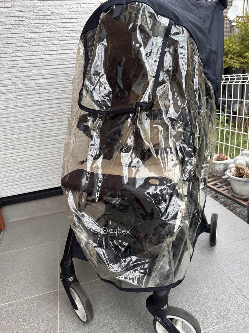 雨カバーのオマケ付き★cybex LIBELLE 折りたたみ式ベビーカー