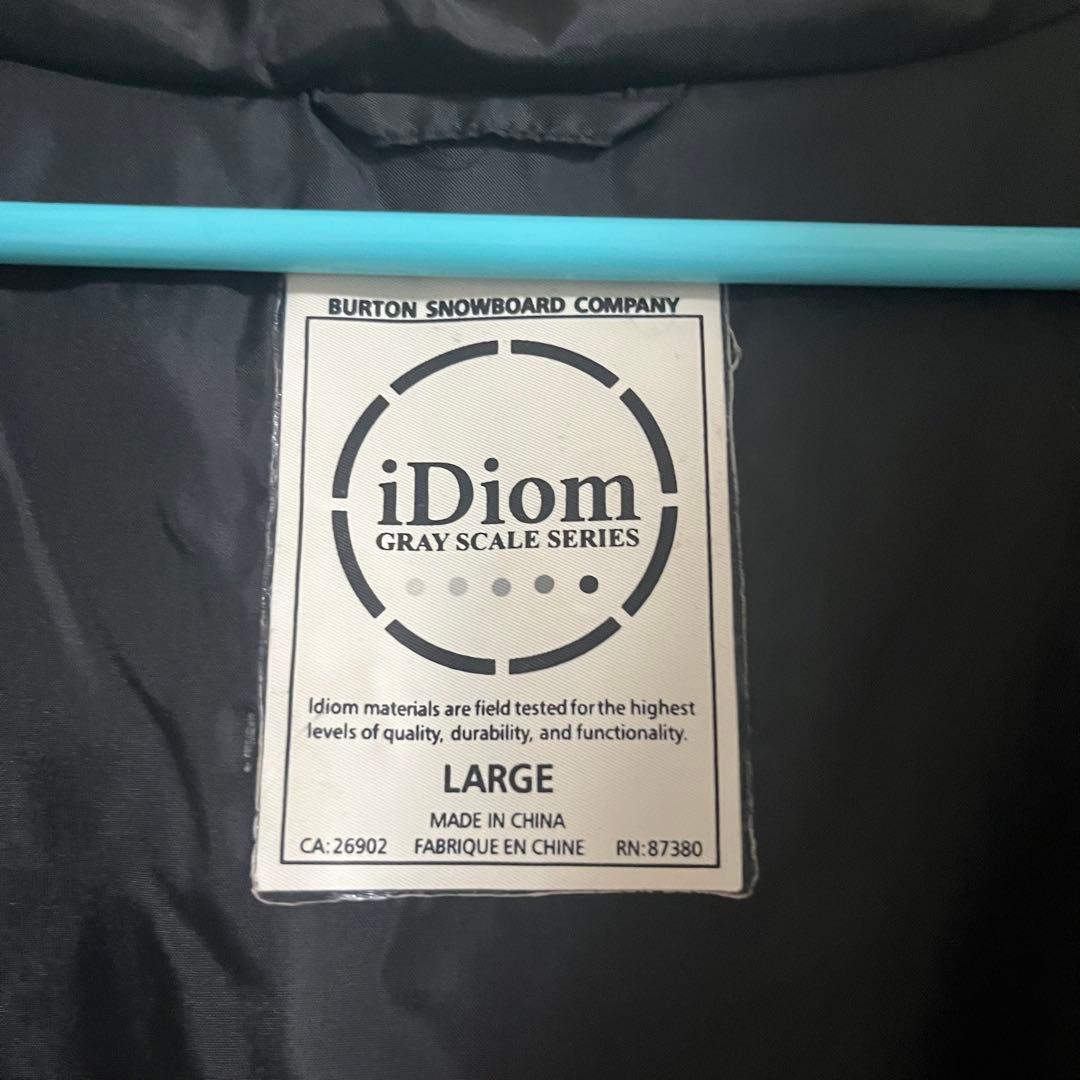 BURTON iDiom 3L バートン イディオム スノボウェア Lサイズ