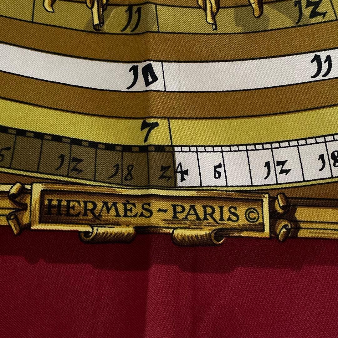 【美品】エルメスHERMES☆カレ９０　占星術　シルクスカーフ　希少　799