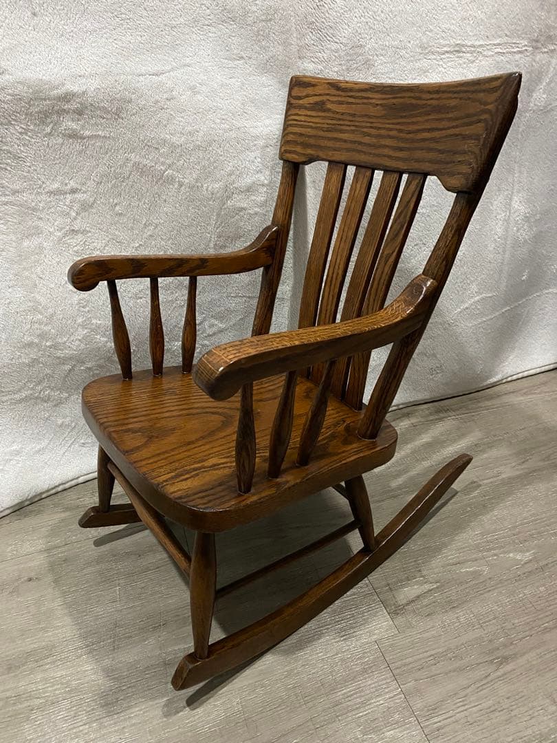 レアサイズ ロッキンチェア アンティーク インテリア 木製 ミニサイズ 子供用