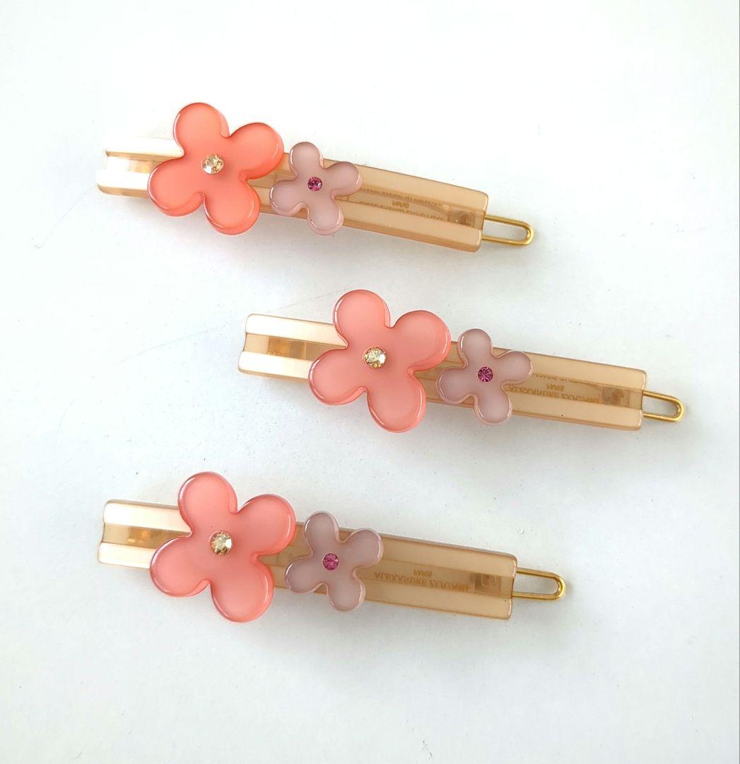 アレクサンドルズアリ*5本セット ヘアクリップ/ヘアピン*花