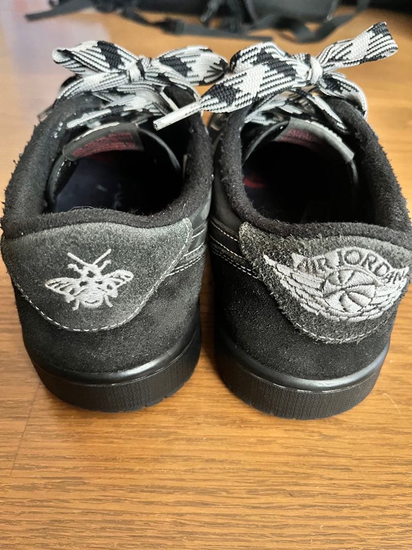 Nike Air Jordan1×travis scottブラックファントム