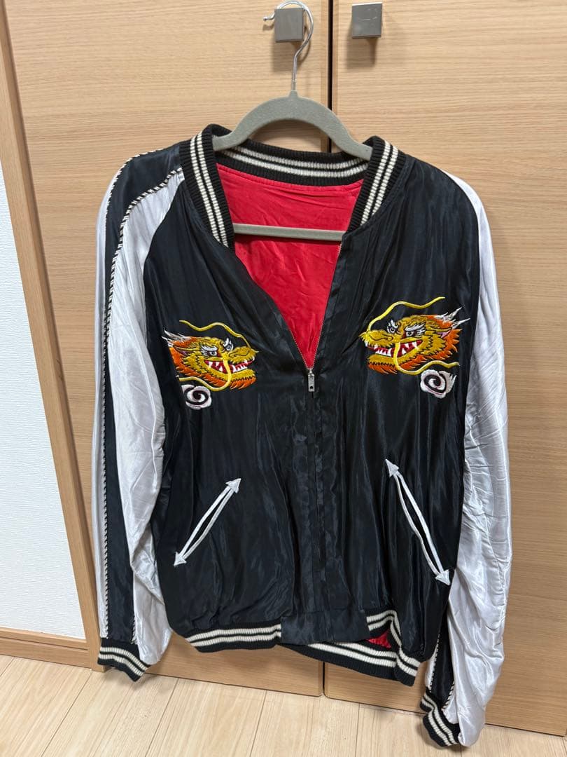 MOTHER 2 スカジャン ドラゴン刺繍