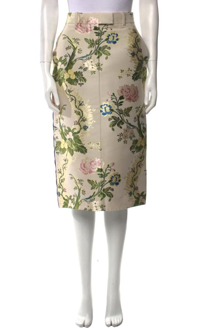 【SALE】ラフシモンズ   総刺繍タイトスカート