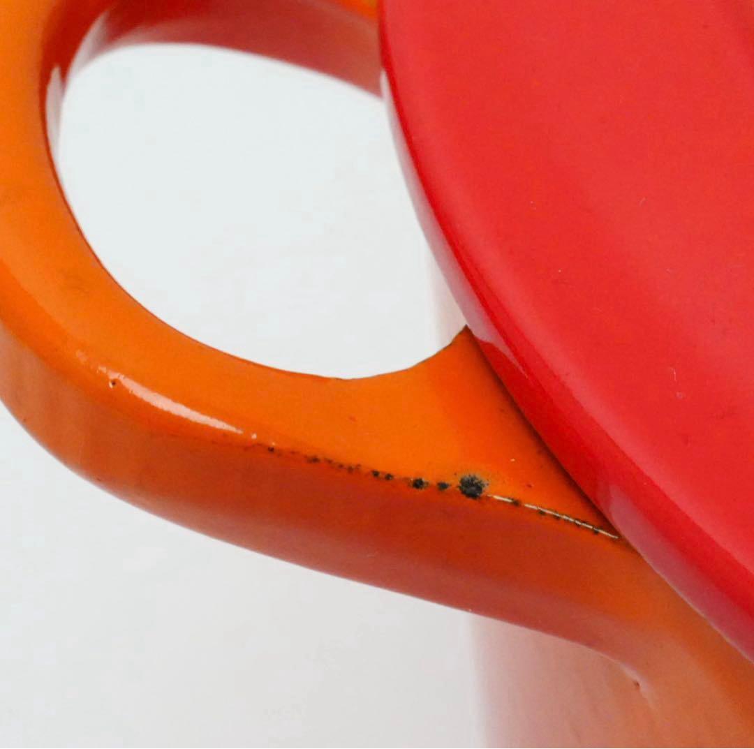 LE CREUSET　ココット ロンド オレンジ　22cm