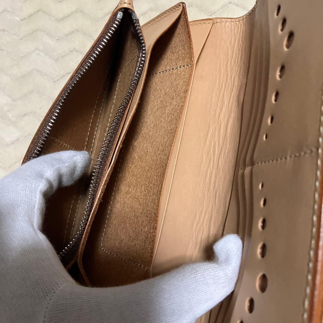 KC.s ケーシーズ　レザーロングウォレット　バイカーズウォレット　バタフライ