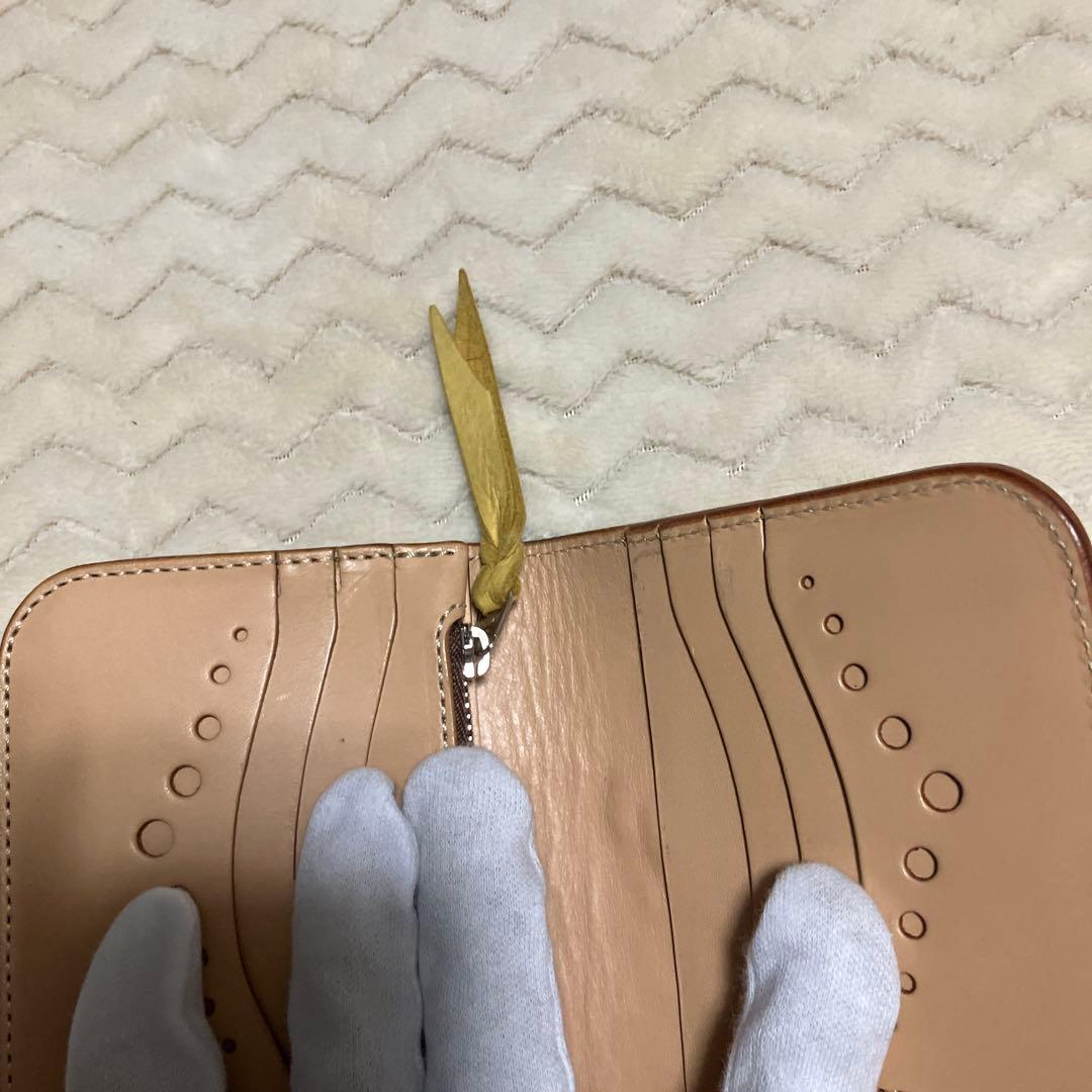 KC.s ケーシーズ　レザーロングウォレット　バイカーズウォレット　バタフライ