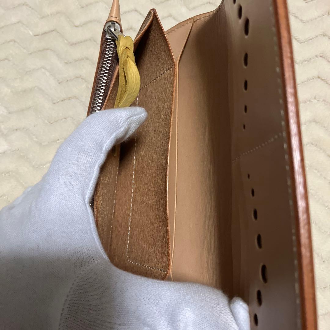 KC.s ケーシーズ　レザーロングウォレット　バイカーズウォレット　バタフライ