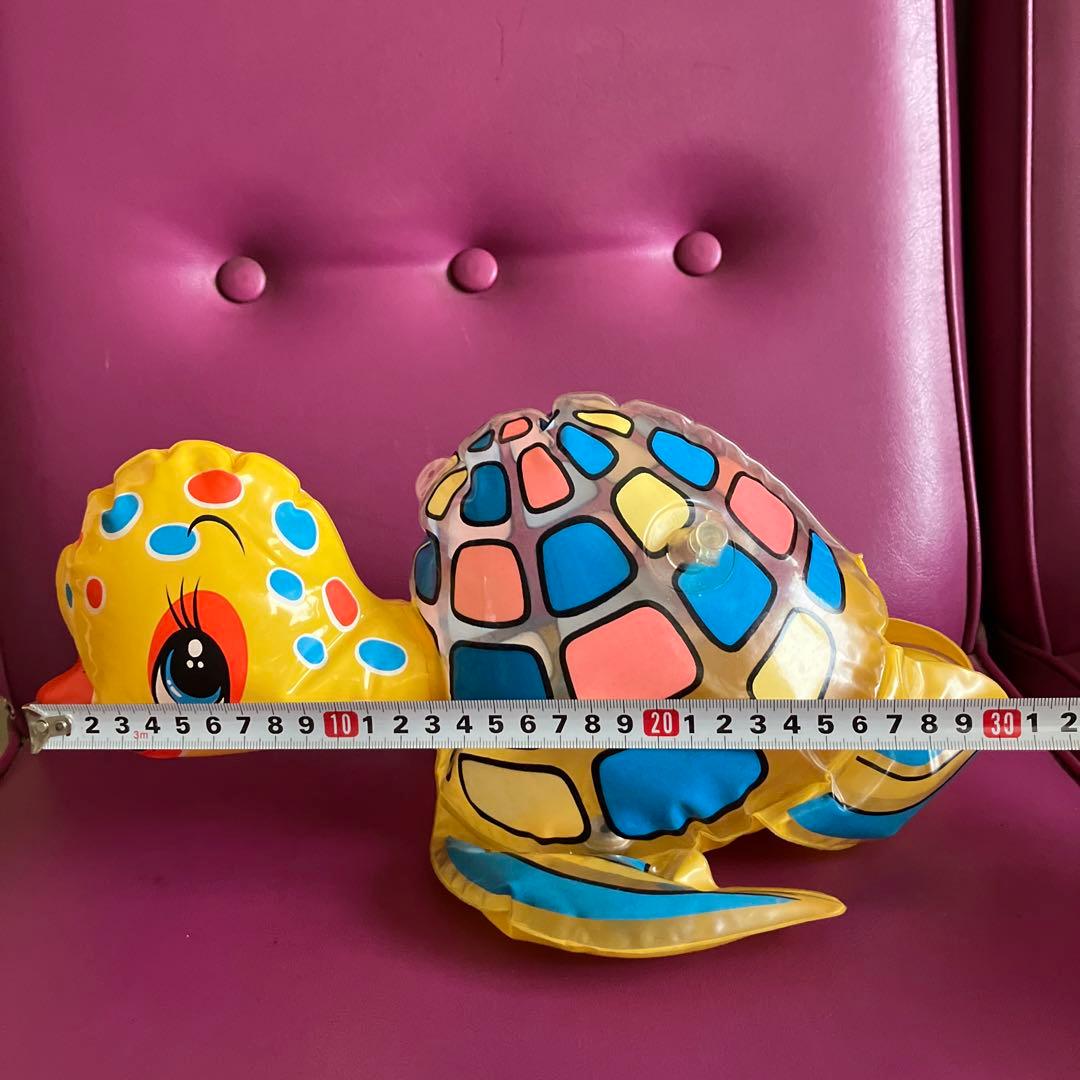 亀さんの空気入り人形 鈴入り、レア 絶版 昭和レトロ