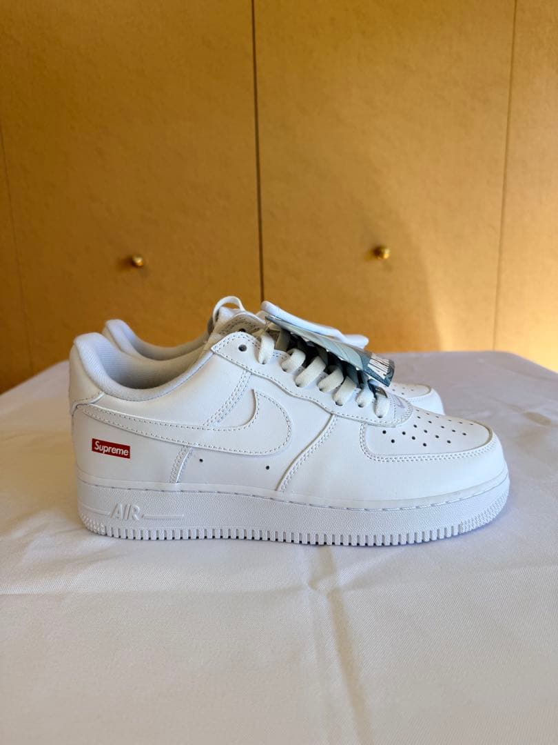 新品未使用 Supreme×Nike AF1 Low 白 26cm 箱付